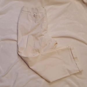 White dress pants